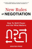New Rules of Negotiation
