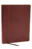 NoteWorthy New Testament: Read and Journal Through the New Testament in a Year (Brown, Comfort Print)