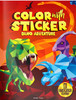 Color with Sticker: Dino Adventure