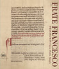 Frate Francesco. Friar Francis