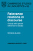 Relevance Relations in Discourse