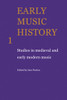Early Music History