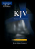 KJV Large Print Text Bible, Black French Morocco Leather, KJ653:T