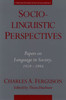 Sociolinguistic Perspectives