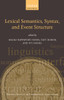Syntax, Lexical Semantics, And Event Structure