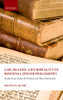 Law, Reason, and Morality in Medieval Jewish Philosophy