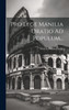 Pro Lege Manilia Oratio Ad Populum...