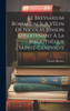 Le Breviarium Romanum Sur Vélin De Nicolas Jenson Appartenant À La Bibliothèque Sainte-Geneviève