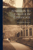 Admission to College by Certificate