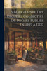 Bibliographie des recueils collectifs de poésies publiés de 1597 a 1700; Volume 1