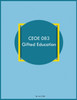 CEOE 083 Gifted Education