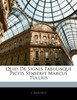 Quid De Signis Tabulisque Pictis Senserit Marcus Tullius