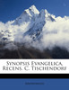 Synopsis Evangelica, Recens. C. Tischendorf