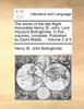 The works of the late Right Honorable Henry St. John, Lord Viscount Bolingbroke. In five volumes, complete. Published by David Mallet, ...  Volume 2 of 5