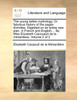 The young ladies mythology. Or fabulous history of the pagan divinities. Digested on an entire new plan, in French and English.... By Miss Elizabeth Cacouault de la mimardiere.  Volume 2 of 2