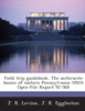 Field trip guidebook, The anthracite basins of eastern Pennsylvania