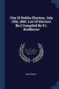City Of Dublin Election, July 15th, 1865. List Of Electors [&c.] Compiled By S.t. Bradburne