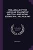 THE ANNALS OF THE AMERICAN ACADEMY OF POLITICAL AND SOCIAL SCIENCE VOL. 348, JULY 1963