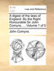A digest of the laws of England. By the Right Honourable Sir John Comyns, ...  Volume 1 of 5