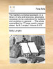 The builders compleat assistant, or a library of arts and sciences, absolutely necessary to be understood by builders and workmen in general. ... The whole exemplified by 77 large quarto copper-plates. By B. Langley.  Volume 2 of 2