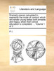 Dramatic pieces calculated to exemplify the mode of conduct which will render young ladies both amiable and happy, when their school education is completed. ...  Volume 1 of 3