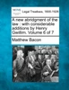 A new abridgment of the law
