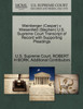 Weinberger (Caspar) v. Wiesenfeld (Stephen) U.S. Supreme Court Transcript of Record with Supporting Pleadings
