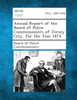 Annual Report of the Board of Police Commissioners of Jersey City, for the Year 1874.