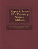 Report, Issue 13 - Primary Source Edition