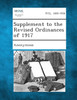 Supplement to the Revised Ordinances of 1917