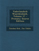 Vaderlandsch Woordenboek, Volume 17