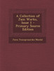A Collection of Jain Works, Issue 1