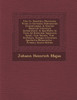 Vita Jo. Reuchlini Phorcensis, Primi in Germania Hebraicarum Graecarumque, & Aliarum Bonarum Literarum Instauratoris