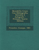 Benedetto Croce; Con Bibliografia, Ritratto E Autografo - Primary Source Edition