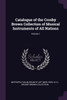 Catalogue of the Crosby Brown Collection of Musical Instruments of All Nations; Volume 1