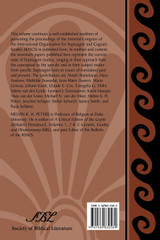 XII Congress of the International Organization for Septuagint and Cognate Studies, Leiden, 2004