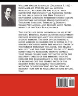 Memory Culture, the Science of Observing, Remembering and Recalling Memory Culture, the Science of Observing, Remembering and Recalling
