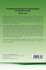 Combinatorial Designs for Authentication and Secrecy Codes