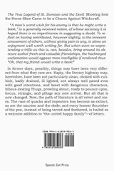 The True Legend of St. Dunstan and the Devil