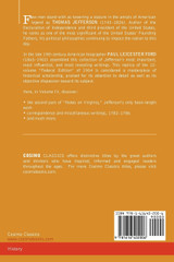 The Works of Thomas Jefferson, Vol. IV (in 12 Volumes)