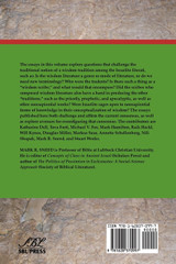 Was There a Wisdom Tradition? New Prospects in Israelite Wisdom Studies Was There a Wisdom Tradition? New Prospects in Israelite Wisdom Studies