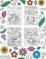 Guinea Pig Coloring Book Guinea Pig Coloring Book