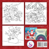 Livre de coloriage de Noël pour les enfants Livre de coloriage de Noël pour les enfants