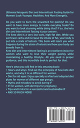 Ketogenic Diet and Intermittent Fasting for Women Ketogenic Diet and Intermittent Fasting for Women