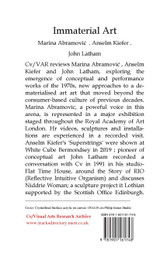 Immaterial Art