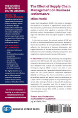 The Effect of Supply Chain Management on Business Performance