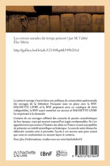 Les erreurs sociales du temps présent Les erreurs sociales du temps présent