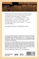 Dictionnaire des hérésies, des erreurs et des schismes. Tome 2 Dictionnaire des hérésies, des erreurs et des schismes. Tome 2