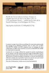Pouillé de l'ancien diocèse de Seès. Evêques et chapître doyennés de Seès et de Macé Pouillé de l'ancien diocèse de Seès. Evêques et chapître doyennés de Seès et de Macé