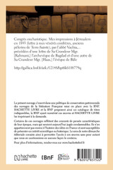 Congrès eucharistique. Mes impressions à Jérusalem en 1893 (lettre à mes vénérés confrères